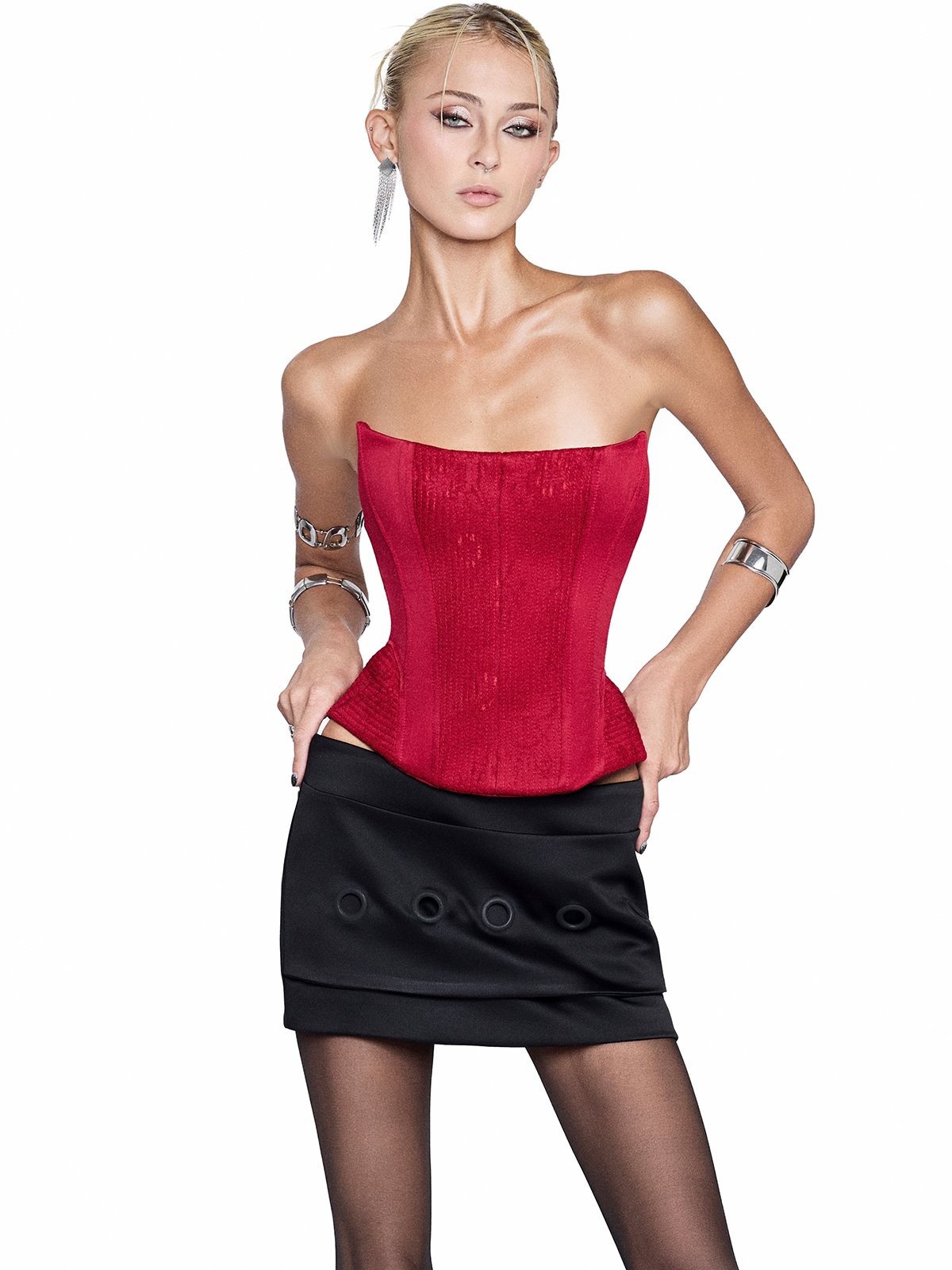 PLUM TOP - RED