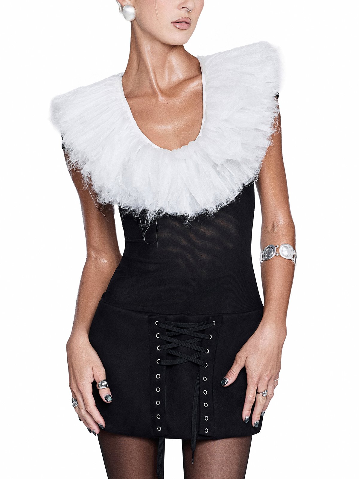 IRIS DRESS - BLACK