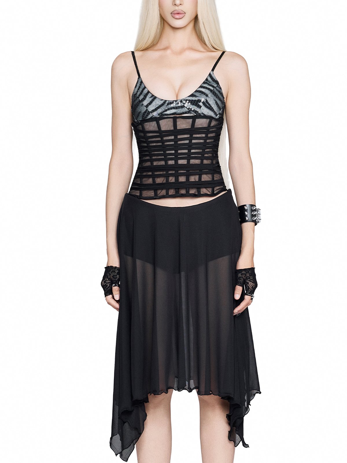 LEICI TOP - BLACK